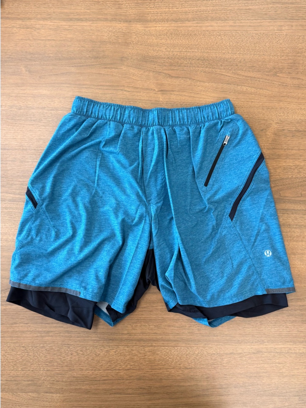 Lululemon Teal Athletic Shorts